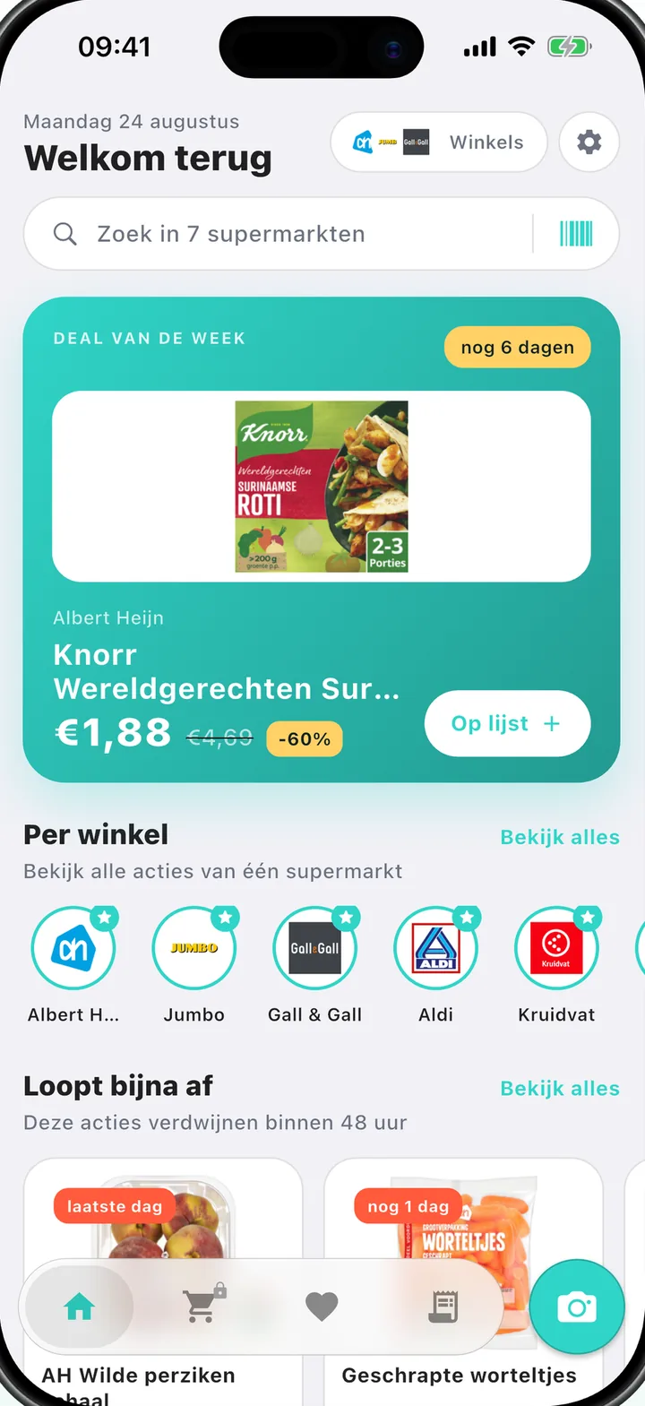 Btrkoop-app: alle supermarkt aanbiedingen van deze week op één plek